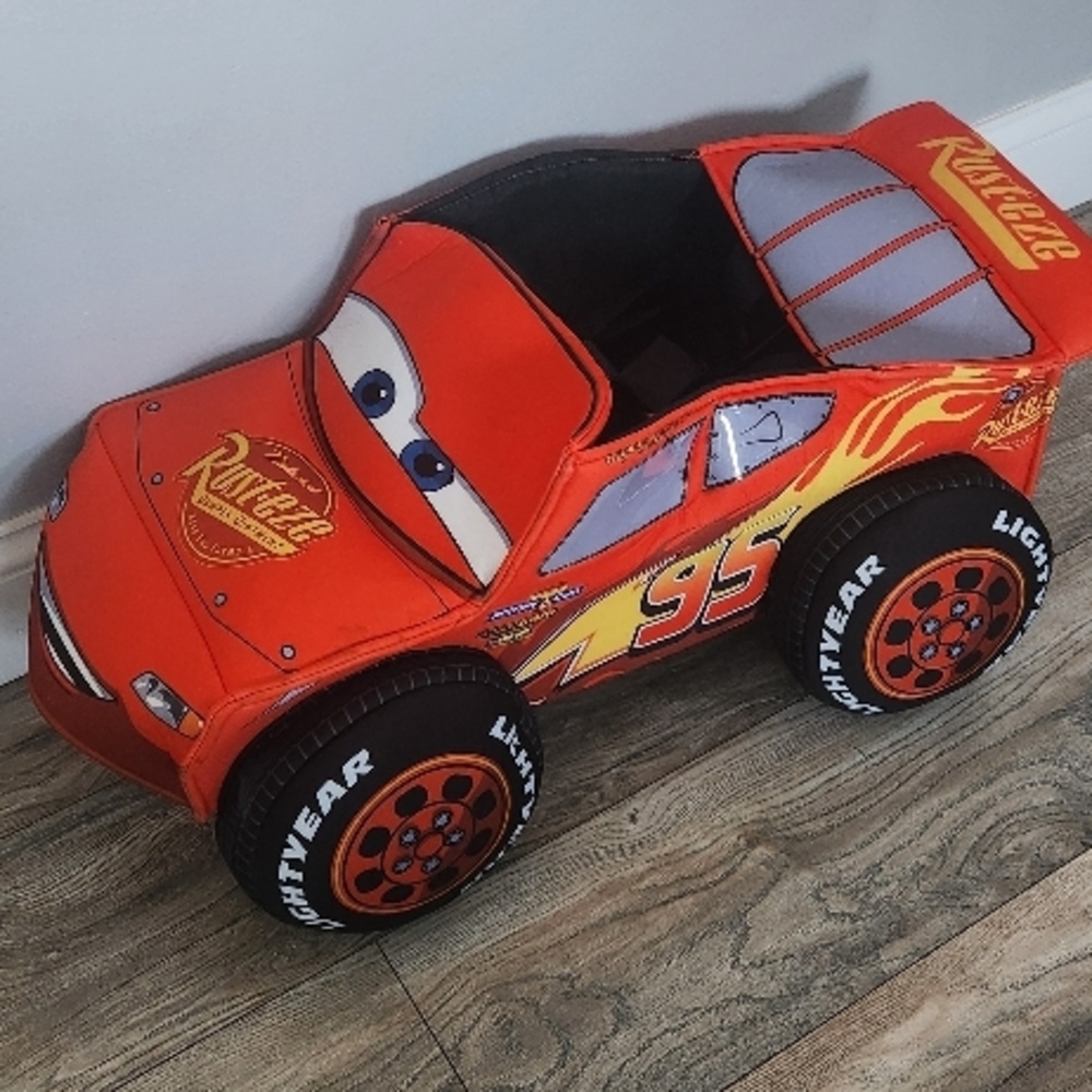 Red Plush Car Character